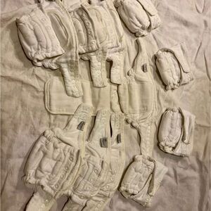 Osocozy Fitted Diapers + Nora’s Nursery, etc. Diaper Covers